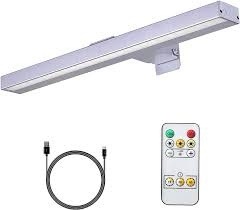 Rosteo Picture Lights with Remote, 16" Rechargeable Painting Light, Dimmable/Timer Off Dartboard, Fu