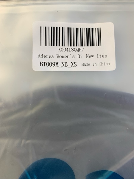 Condition photo showing New/Like New for Women’s Bikini Top: Push Up Bathing Suit Top, One Shoulder Swimsuit Top, Full Coverage Swim Top Only (Navy Blue, Extra Small)