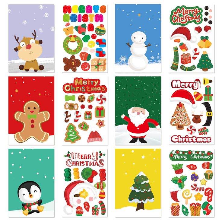 LizFire Christmas Cards Making Kits