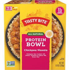 Tasty Bite Indian Style Chickpeas & Rice Bowl, 8.8 Ounce, Ready to Eat, Organic Brown Rice, Microwaveable, Vegan