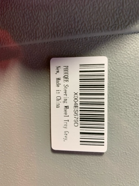 Condition photo showing New/Like New for Steering Wheel Tray ?Upgraded?, Lightweight Food Drink Table for Car, Hook on Car Steer Wheel Table Tray Fit for Most Vehicles