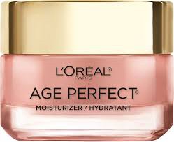 L'Oreal Paris Age Perfect Rosy Tone Anti-Sagging Face Moisturizer, Renew & Revive Healthy Tone, 1.7 