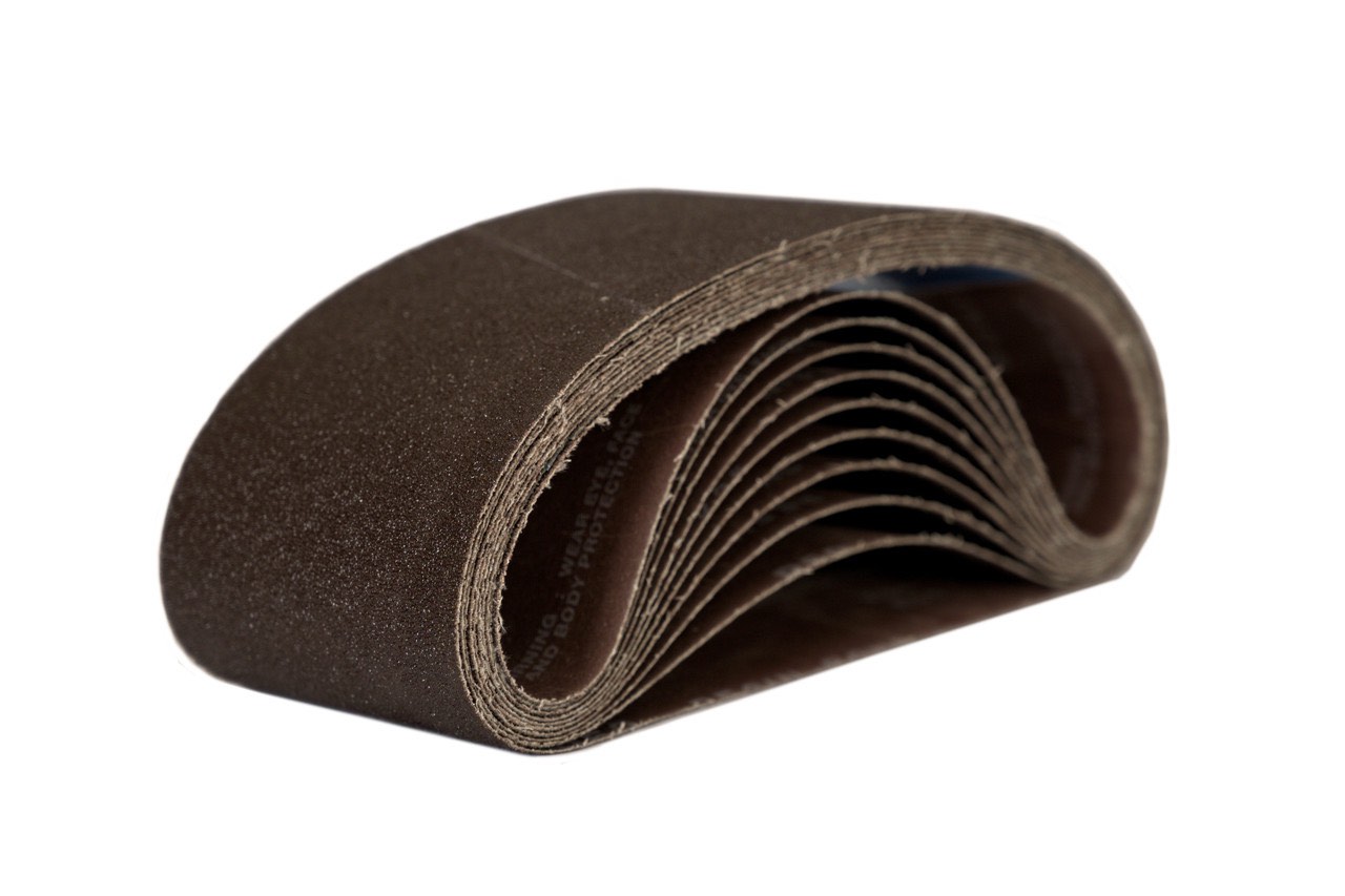 4 x 24 Inch Assorted Sanding Belts | Premium Aluminum Oxide Sanding Belt Assortment | Premium Sander