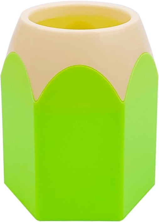 Newkita Pencil Shaped Desktop Pen Holder, Multifunctional Cute Storage Stationery Pen Stand, Aesthet