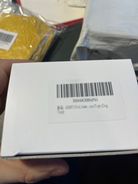 Interactive Dog Toys Wiggles Tails with Squeaky, Motion Activated Dog Bone Toys (for Small Puppy)