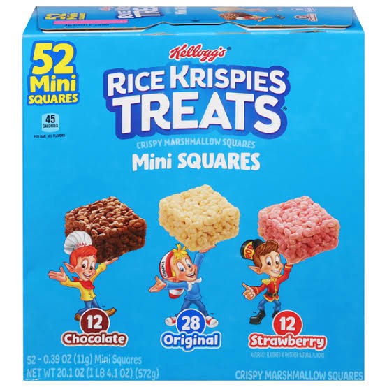 Kellogg’s Rice Krispies Treats Mini Squares Variety Pack - 52 ct