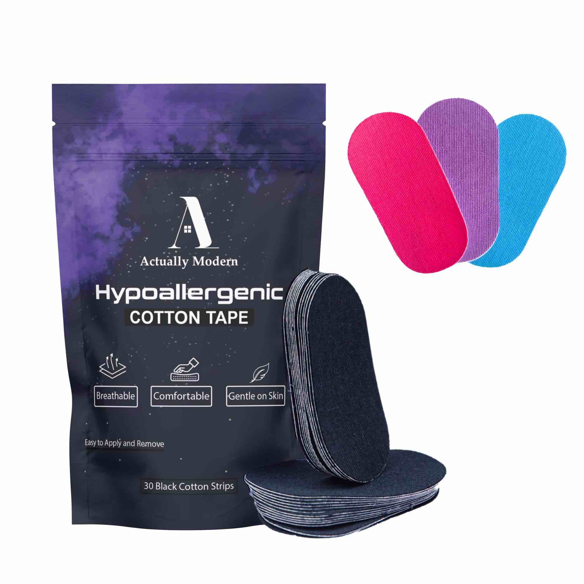 Actually Modern - Hypoallergenic Cotton Tape (30 Pack)