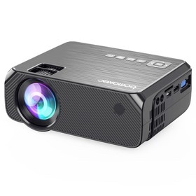 New Bomaker GC355 Native 720P Projector 200 ANSI Lumens iOS Android Wireless Screen Mirroring 