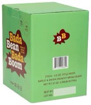 Bada Bean Bada Boom Zesty Ranch Bean Snack, Non GMO, 4.5 Ounces (Pack Of 6)