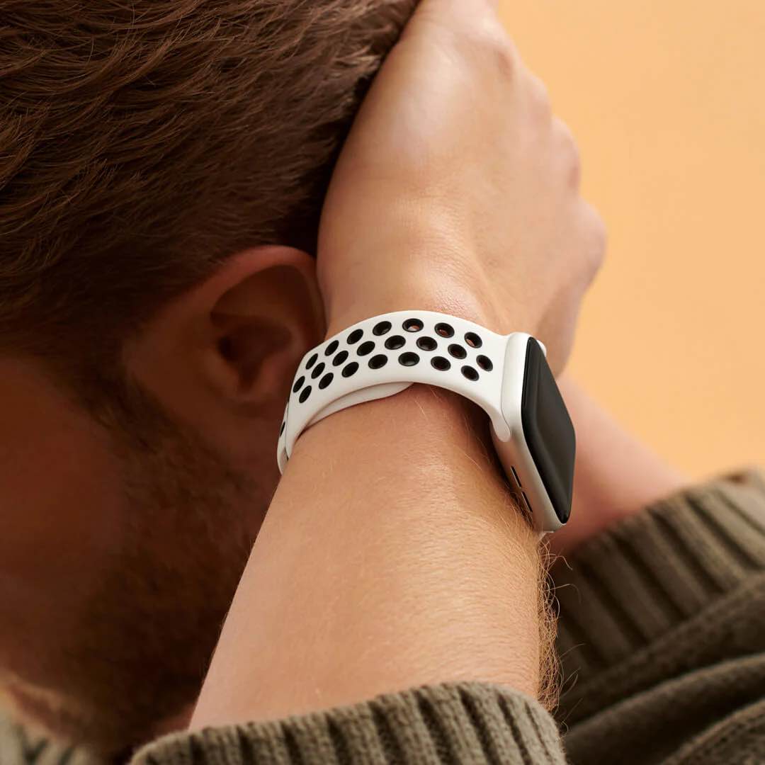Silicone Smart Watch Band (Black)