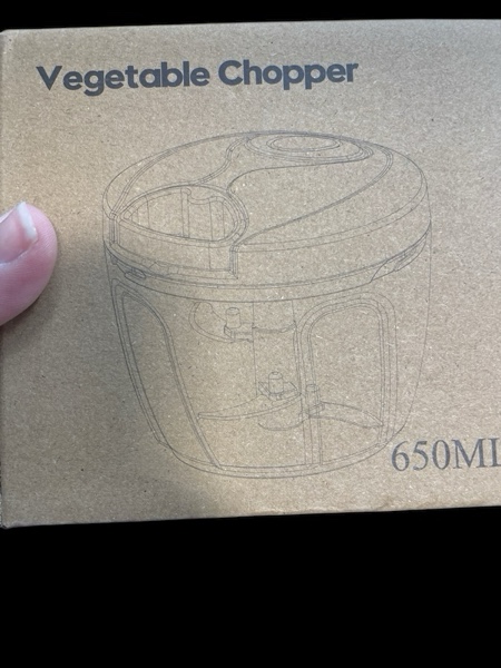 Vegetable Chopper 650ml