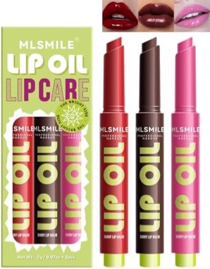 Lipstick Lip Stain Lip Balm Lip Gloss, Lip Glaze Lip Makeup-Set C