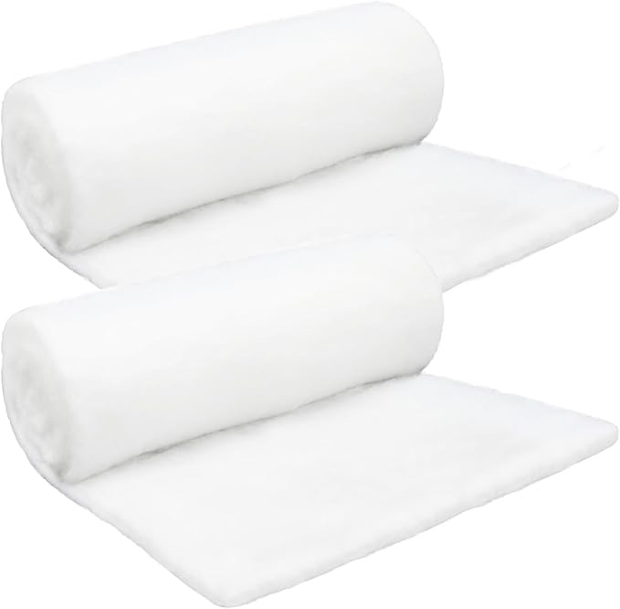 4.9x1.3 ft Christmas Fake Snow Blanket, Thick Fluffy Artificial Snow Blanket, Faux Snow Blanket Roll Indoor Decorations for Christmas Village, Christmas Tree, Winter Wonderland, White Christmas Decor 4.9x 1.3 ft 1