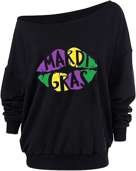 Roshop Women's Loose Baggy Off Shoulder Cute Easter Peeps Long Sleeve Bunny Sweatshirt Tops