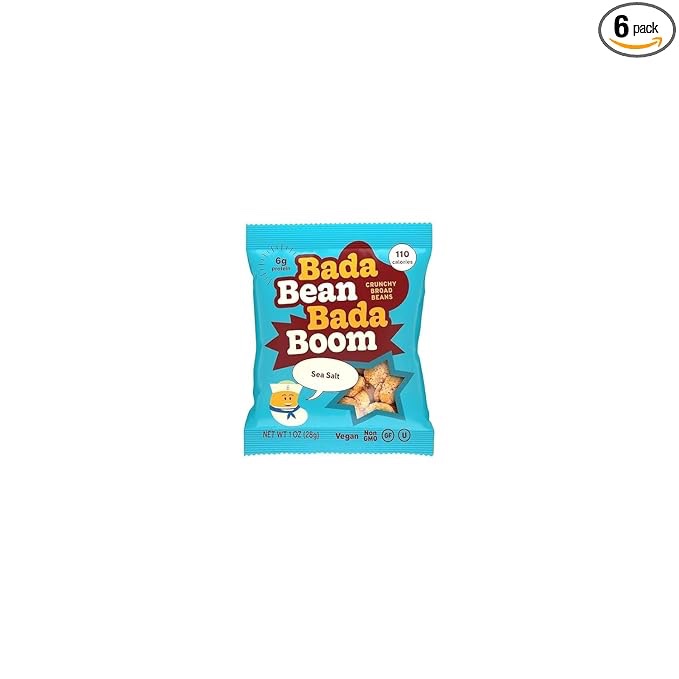 Bada Bean Bada Boom Zesty Ranch Bean Snack, Non GMO, 4.5 Ounces (Pack Of 6)