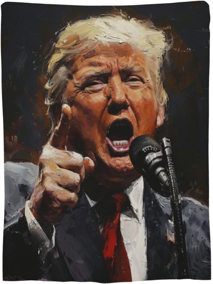 LCHLZZ Trump Tapestry 2.3x3.2FT (28 * 38in), President Trump Tapestry Flag Decor 2024 Make America G