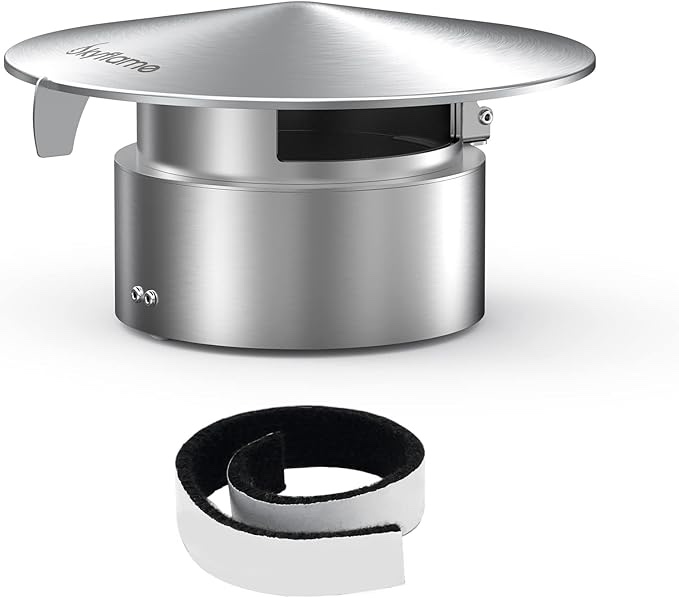 Skyflame Stainless Steel Grill Chimney Top Vent Cap Replacement Compatible with Char-Griller AKORN Kettle Grills