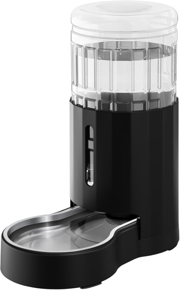 Stainless Steel Pet Water Dispensers, Large Capacity Gravity Pet Waterer
