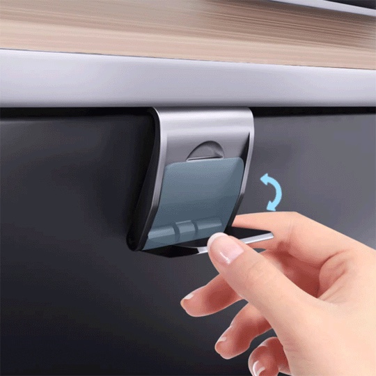Suitable for 2021 2022 2023 Tesla Model Y Accessories co Pilot Glove Box Hook Couple Modification Hook Hidden Accessory Storage Box Hook,Product Does not fit Model 3