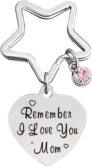 DUIOQ Mom Gift from Daughter Son,Mothers Day Gifts for Mom from Daughter Son,Birthday Gift for Mom,New Mom Gifts Keychains for Women,Great Mother Gifts,Mom Thanksgiving Christmas Gifts