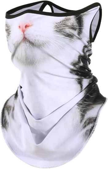 WTACTFUL UPF 50+, Cooling Neck Gaiter Face Mask, 2 Sizes Suitable for Men & Women