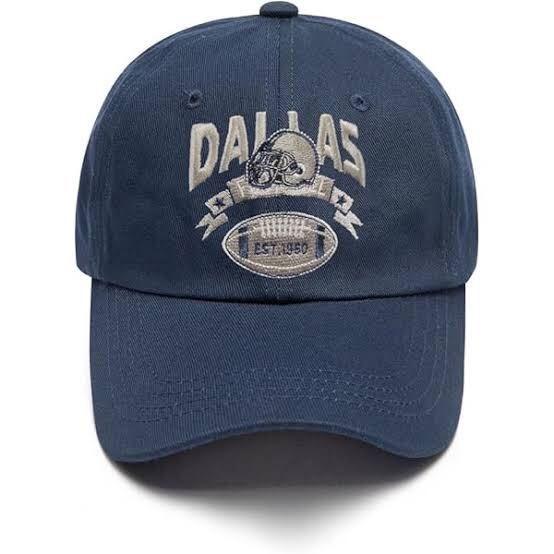 Football Embroidered Hat City Classic Football Cap Football Team Fans Gifts Vintage Trucker Hat for Men Women style1 Blue