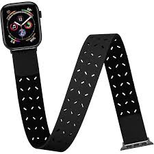 JR.DM Ankle Band Arm Band Compatible with Apple Watch Band 42mm 44mm 45mm 49mm Series 9/8/7/SE/6/5/4/3/2/1/Ultra Elasticity Sport Band for Men and Women