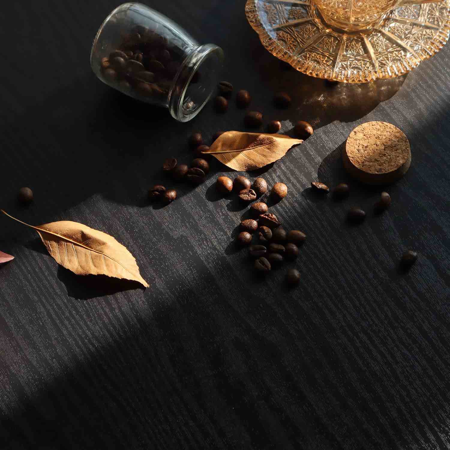 Black Wood Grain Wallpaper 197”×17.7” Peel and Stick Removable Self Adhesive Vinyl Wallpaper