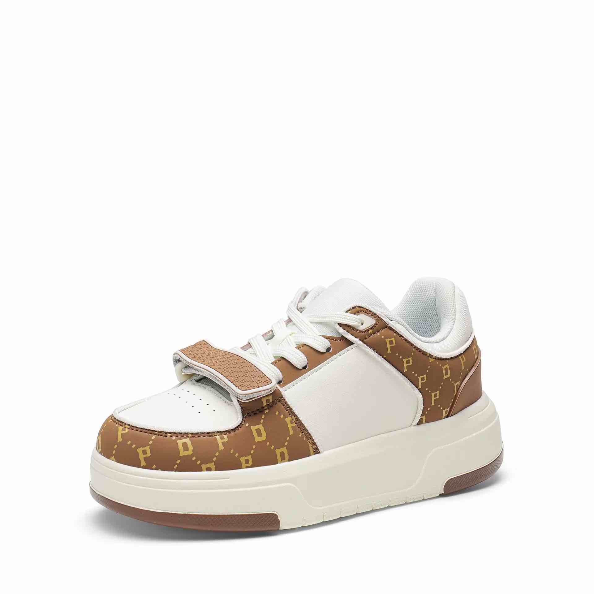 DREAM PAIRS Women Trainers Platform Chunky Sneakers Leather Oli Casual Fashion Sneaker
