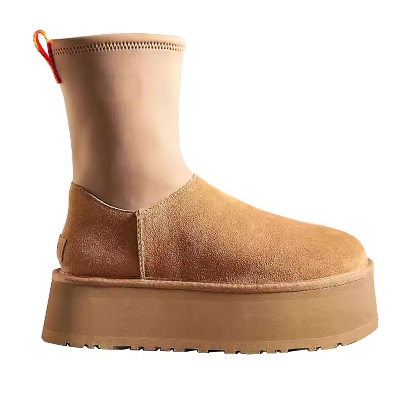 Suede Cotton Boots Snow Warm Ankle