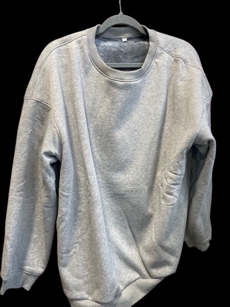 Sweatshirts for Men Casual Long Sleeve Solid Fashion Hoodless Sweatshirt Loose fit Soft Crewneck Basic Pullover Shirt