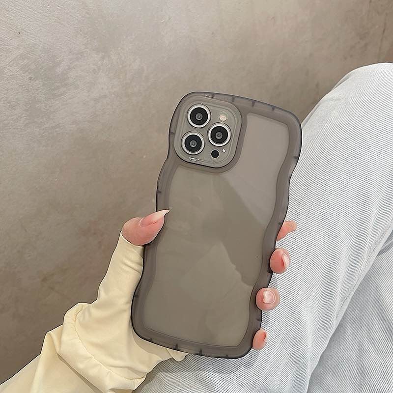 Bekuya Case for iPhone 15 PRO MAX, Soft Shockproof Protective Slim Thin Phone Bumper Phone Cover for iPhone 15 PRO MAX, Dirt-Resistant, Scratch-Resistant, Anti-Fingerprint Transparent Gray