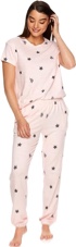 (2X-Large) U.S. Polo Assn. Women's Lounge and Pajama Set - Short-Sleeve Top and Jogger Pajamas for Women