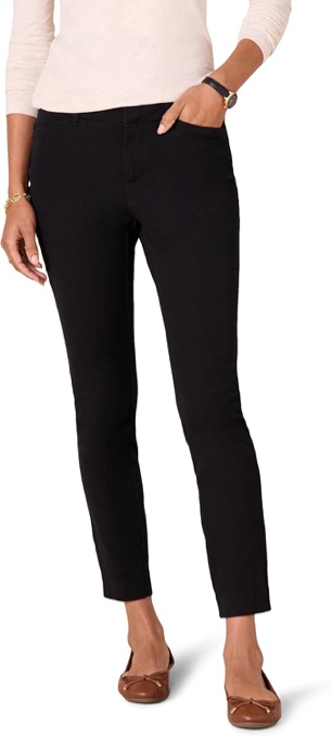 Essentials Women's Skinny Ankle Pant, Black, 20, Black, Size 20 Short Nqk