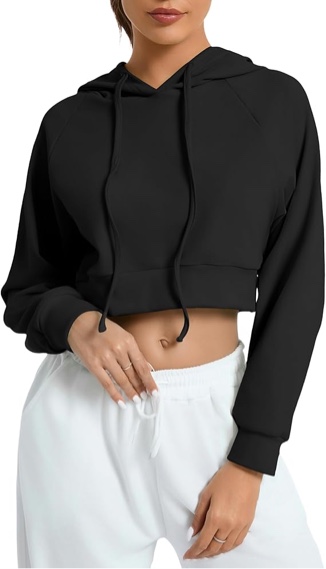 NEKOSI Womens Hoodie Sweatshirt Causal Long Sleeve Top Fashion Comfy Trendy Clothes Dressy Essentials Pullover Shirts (XL)