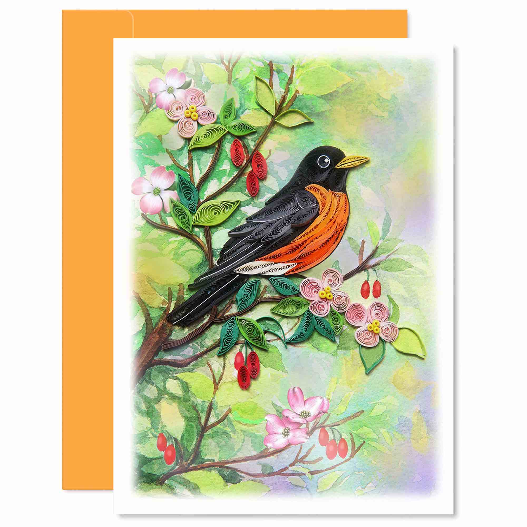 KingKraft American Robin Card