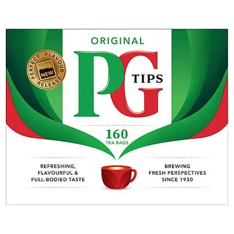 PG Tips 160 Original Tea Bags 464g