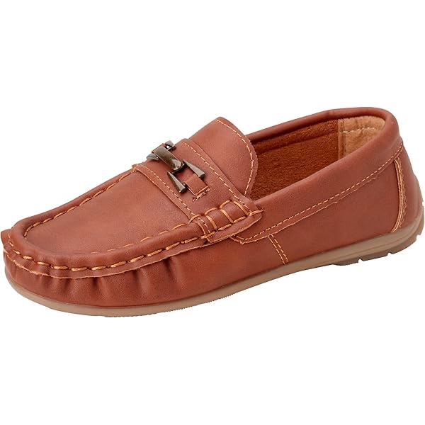 Josmo Boys’ Shoes - Casual Boat Shoe Loafers (Toddler/Little Boy/Big Boy) size 13