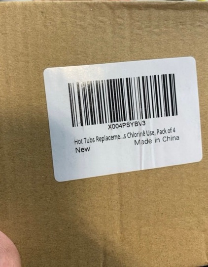 Hot Tubs Replacement Cartridges Pack of 4