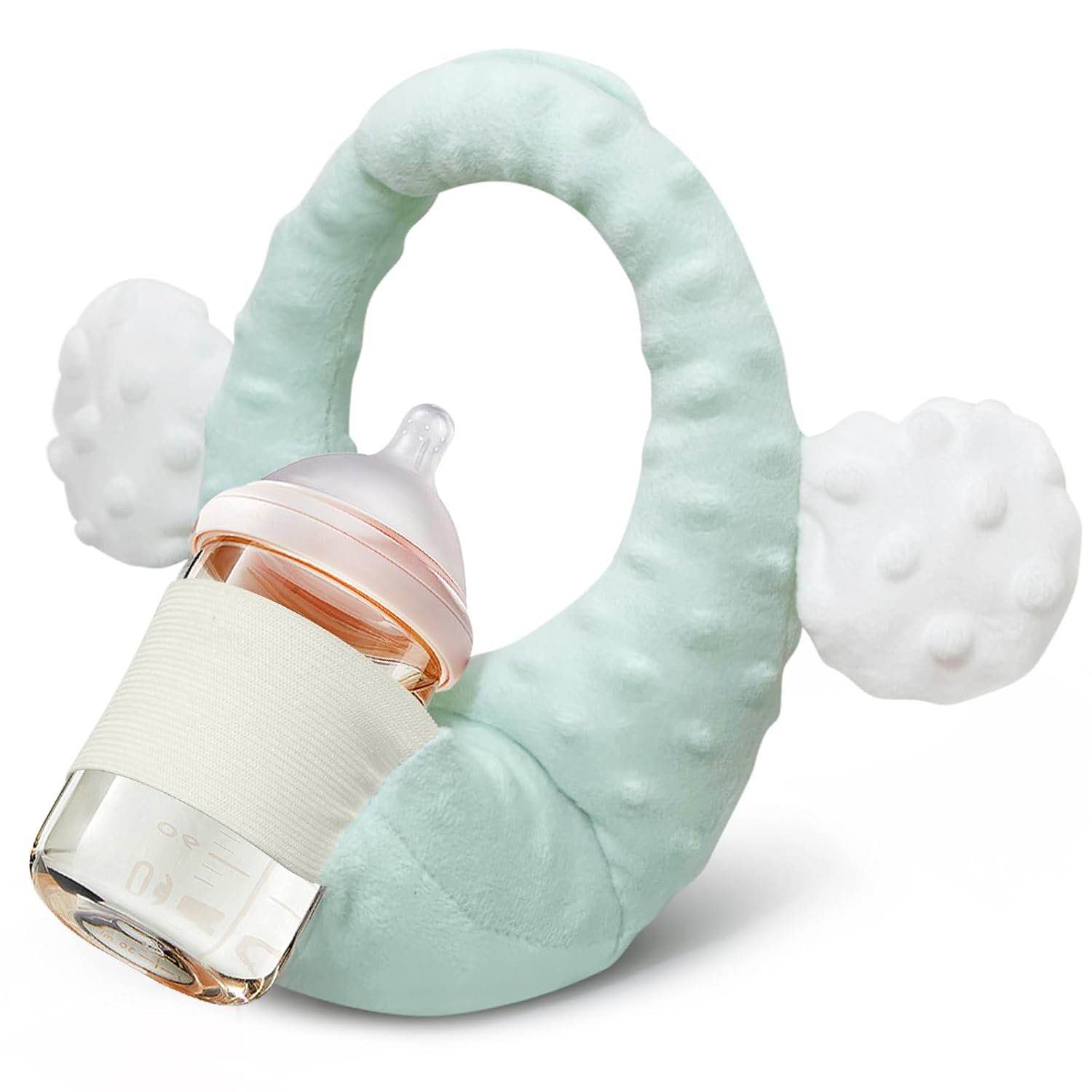 FIKETLXU Baby Bottle Holder,Baby Bottle Holder Hands Free Feeding,Newborn Bottle Holder,Twin Baby Fe