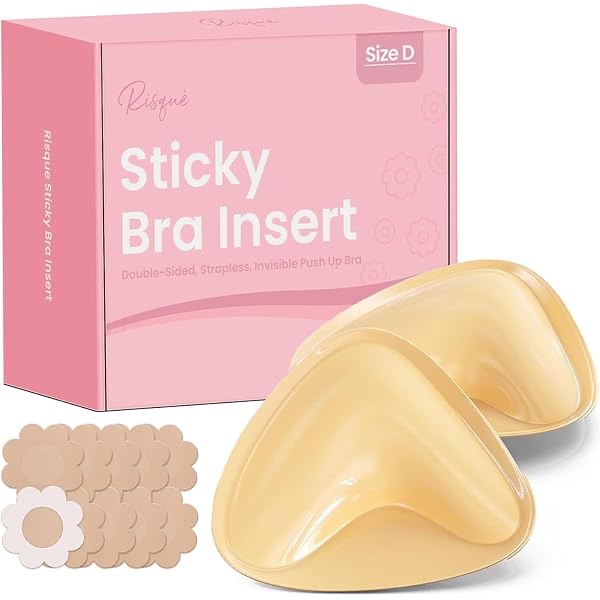 Silicone Bra Inserts | Breast Lift Insert Pads | Breast Enhancers for Swimsuit Bathing Suit Dresses | Waterproof : Clothing, Shoes & Jewelry