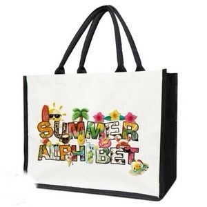 lamocho summer beach bag, sunshine gifts, canvas tote bag, summer alphabet canvas tote bag for women, birthday gifts for women -33