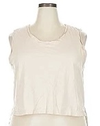 (Large) Prinstory Tank Top Set Beige