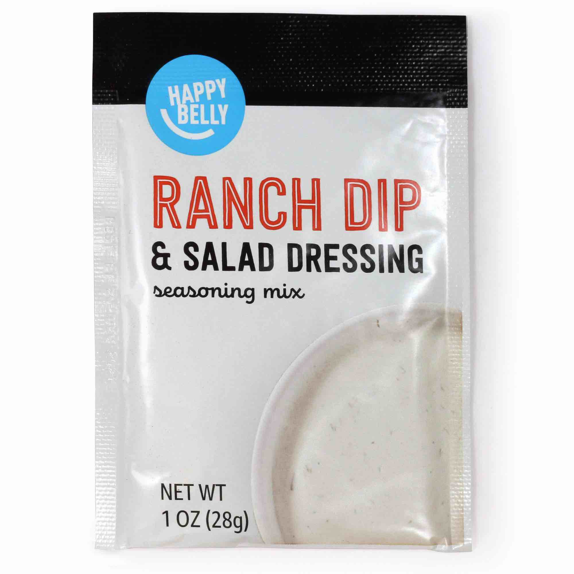 Amazon brand happy belly ranch dip mix 12 ounce ( 12 pack of 1 oz)