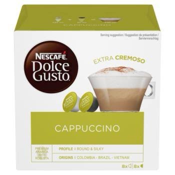 Dolce Gusto Cappuccino Nescafé Capsules 16 Coffee Pack