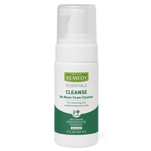 2x Medline Remedy Phytoplex Cleanser No Rinse Foam Sensitive Skin