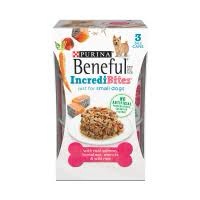 Purina Beneful Small Breed High Protein Wet Dog Food, With Gravy, IncrediBites With Real Salmon (Best before May 2025)