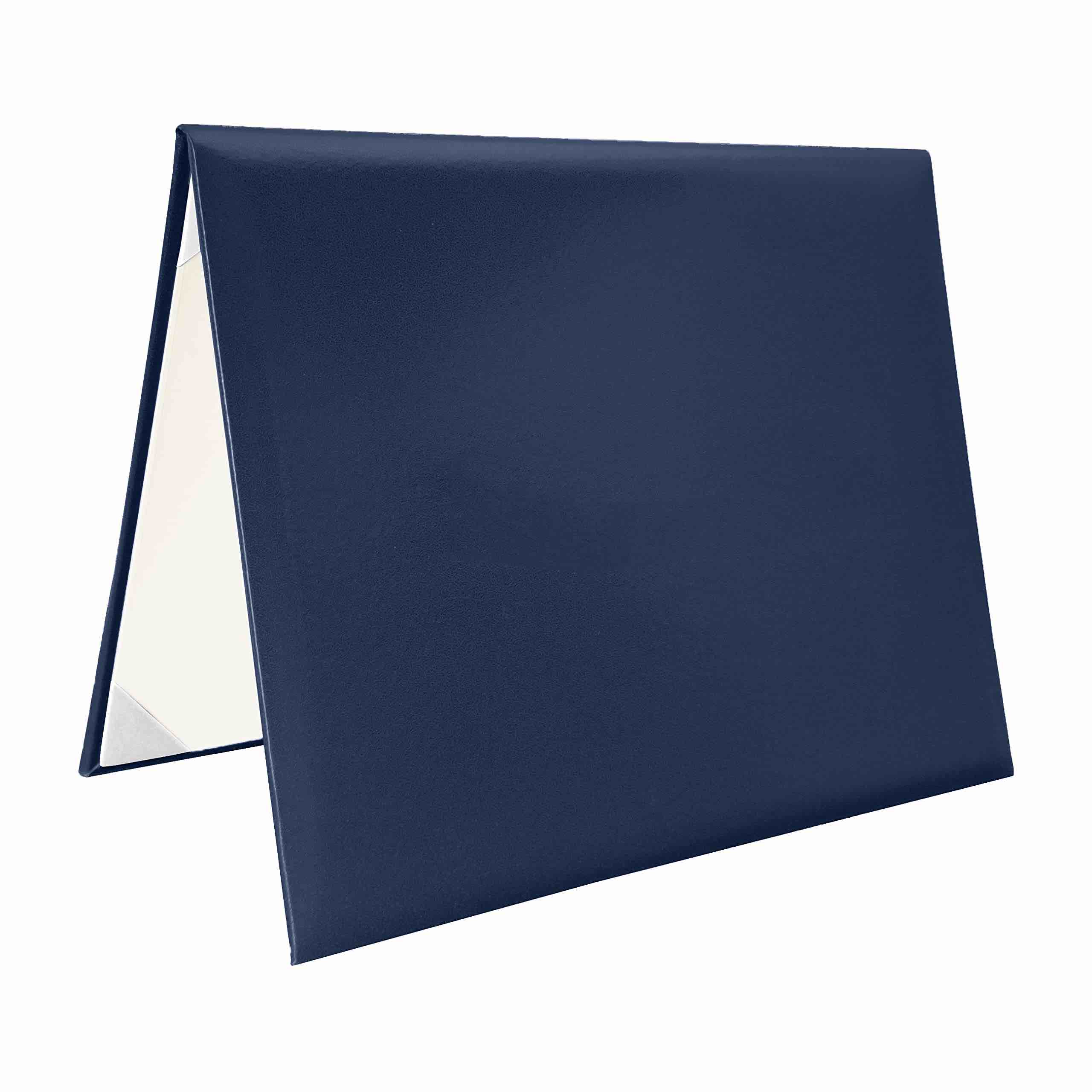 Smooth Diploma Certificate Cover 8 1/2" x 11" Style-B Navy