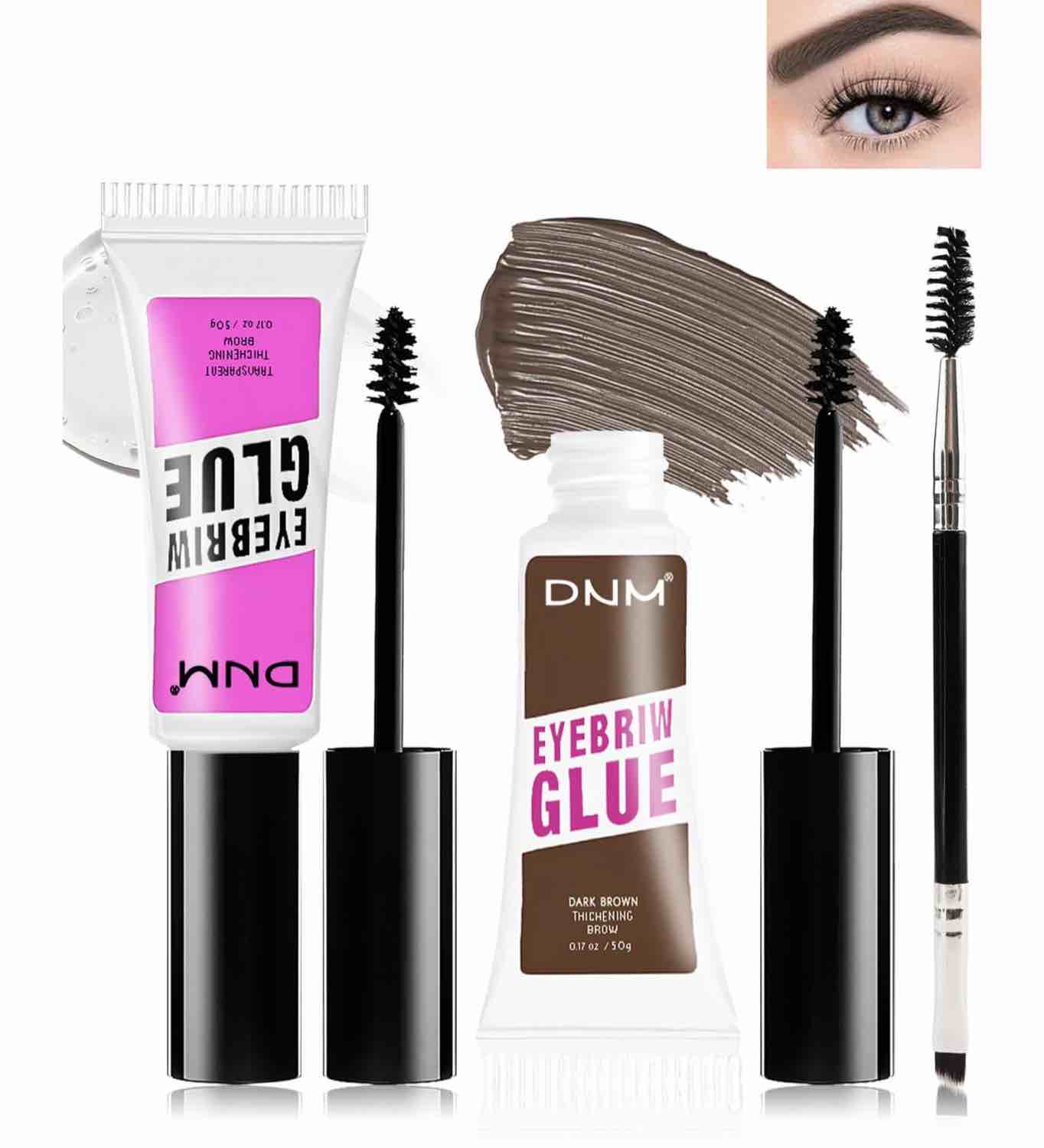 Eyebrow Gel Set for Women-01+05