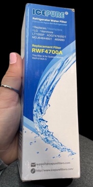 icepure rwf4700a refrigerator water filter.